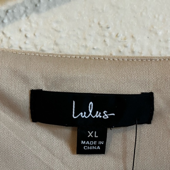 Lulus Gold Sequin Bodysuit - Picture 4 of 4